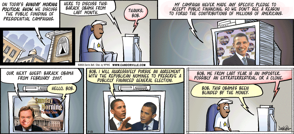 Candorville: 3/16/08 – Obama on Money