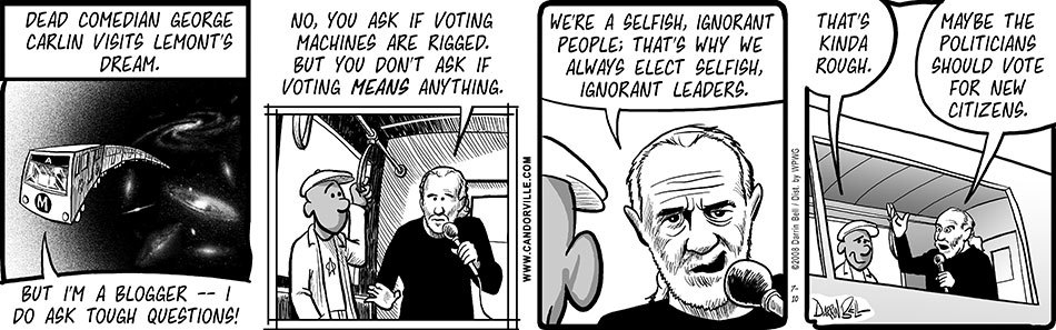 George Carlin: The Tough Questions, part 4
