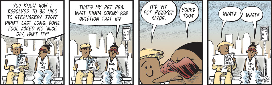 Clydes Pet Peeve