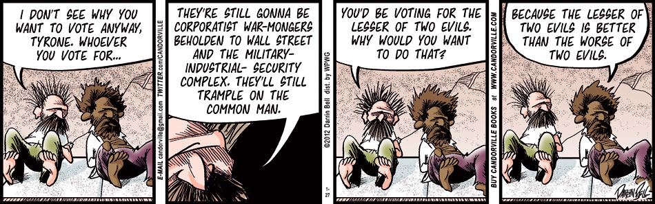 Why Voting For The Lesser Of Two Evils Is A Good Idea