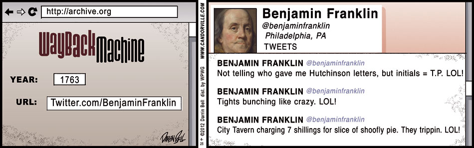 Benjamin Franklin Tweets