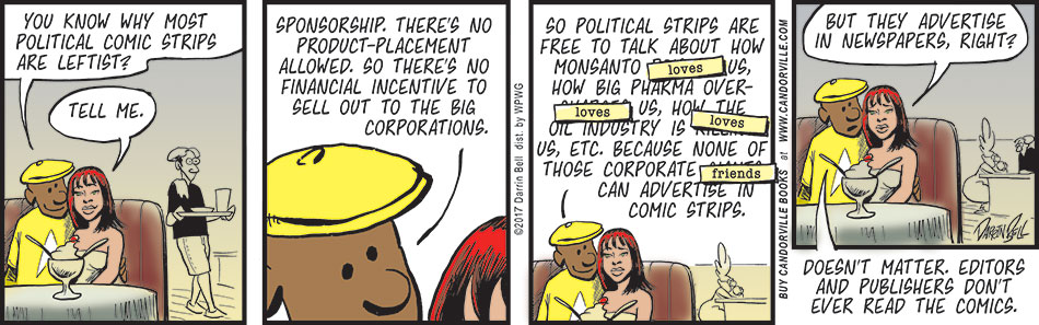 Why Most Political Comics Are Leftist