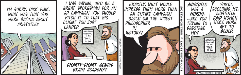 Aristotle Would Make A Great Celebrity Spokesman