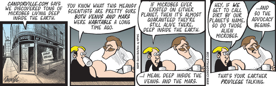 About Those Mars And Venus Microbes